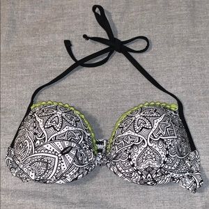 Halter bikini top